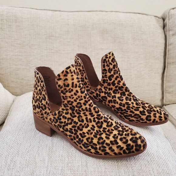 Coconuts by Matisse Pronto Leopard Print Bootie sz 8.5 - Picture 10 of 14